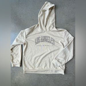 Shein brand Los Angeles California pullover hoodie